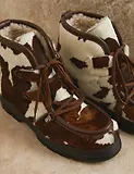 Thumbnail 9 of Penelope Chilvers Women's Incredible Friesian Shearling-Lined Boots - Brown/White