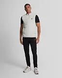 Thumbnail 3 of Lyle & Scott Men's Sports Hybrid Double Baffle Gilet - Pebble
