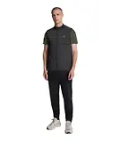 Thumbnail 3 of Lyle & Scott Men's Sports Hybrid Double Baffle Gilet - Jet Black