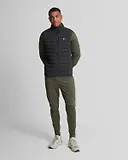 Thumbnail 4 of Lyle & Scott Men's Stretch Lightweight Quilted Gilet - Jet Black