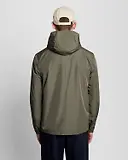 Thumbnail 5 of Lyle & Scott Men's Lightweight Hooded Zip Through Jacket - Khaki Ash