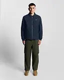 Thumbnail 3 of Lyle & Scott Men's Water Resistant Ripstop Quilted Jacket - Dark Navy