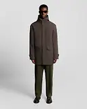 Thumbnail 3 of Lyle & Scott Men's Waterproof Mac Raincoat - Charcoal Marl