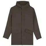 Thumbnail 1 of Lyle & Scott Men's Waterproof Mac Raincoat - Charcoal Marl