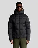 Thumbnail 2 of Lyle & Scott Men's Square Cocoon Puffer Jacket - Lacquer