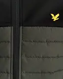 Thumbnail 6 of Lyle & Scott Men's Sports Hybrid Fleece Jacket - Jet Black/ Granite