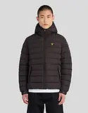 Thumbnail 2 of Lyle & Scott Men's Hooded Quilted Jacket - Jet Black