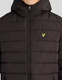 Thumbnail 4 of Lyle & Scott Men's Hooded Quilted Jacket - Jet Black