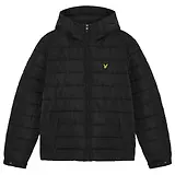 Thumbnail 1 of Lyle & Scott Men's Hooded Quilted Jacket - Jet Black