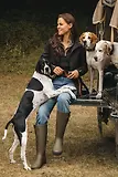 Thumbnail 2 of Holland Cooper Women's Farnley Wellingtons - Hunter Green