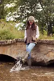 Thumbnail 3 of Holland Cooper Women's Farnley Wellingtons - Hunter Green