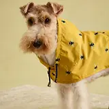 Thumbnail 9 of Joules Golightly Packaway Dog Jacket - Bee Print
