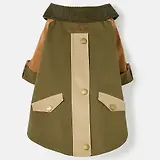 Thumbnail 4 of Joules Kennington Water Resistant Dog Coat - Brown & Khaki