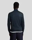 Thumbnail 4 of Lyle & Scott Men's Merino Wool 1/4 Zip Jumper - Dark Navy