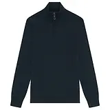 Thumbnail 1 of Lyle & Scott Men's Merino Wool 1/4 Zip Jumper - Dark Navy