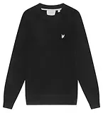 Thumbnail 5 of Lyle & Scott Men's Premium Lambswool Crew Neck Jumper - Lacquer