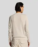 Thumbnail 4 of Lyle & Scott Men's Tonal Superfine Crew Neck Jumper - Cove