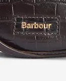 Thumbnail 6 of Barbour Women's Eilein Leather Saddle Bag - Black Cherry
