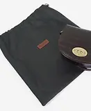 Thumbnail 7 of Barbour Women's Eilein Leather Saddle Bag - Black Cherry