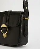 Thumbnail 8 of Barbour Women's Mini Rosa Leather Crossbody Bag - Black