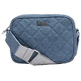 Thumbnail 1 of Barbour International Women's Denim Quilted Sloane Crossbody Bag - Light Denim