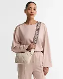 Thumbnail 2 of Barbour International Women's Soft Quilted Sloan Crossbody Bag - Moonbeam