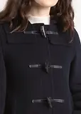 Thumbnail 4 of Gloverall Women's Long Slim Fit Freda Duffle Coat - Navy Royal Stewart