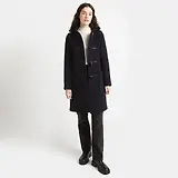 Thumbnail 2 of Gloverall Women's Long Slim Fit Freda Duffle Coat - Navy Royal Stewart