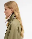Thumbnail 6 of Barbour Women's Cropped Beadnell Casual Jacket - Bleached Olive/Ancient/Gardenia