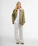 Thumbnail 3 of Barbour Women's Modern Beadnell Casual Jacket - Bleached Olive/Ancient/Gardenia