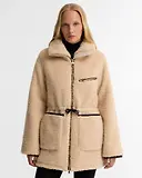 Thumbnail 2 of Barbour International Women's Kemora Fleece Jacket - Jasmine / Black