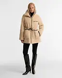 Thumbnail 3 of Barbour International Women's Kemora Fleece Jacket - Jasmine / Black
