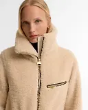 Thumbnail 5 of Barbour International Women's Kemora Fleece Jacket - Jasmine / Black