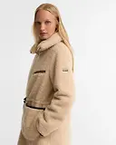Thumbnail 6 of Barbour International Women's Kemora Fleece Jacket - Jasmine / Black