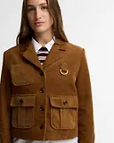 Thumbnail 5 of Barbour Women's Emmy Cord Jacket - Tan / Shadow Classic