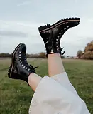 Thumbnail 6 of Barbour Women's Blake Hiking Boots - Black Polido