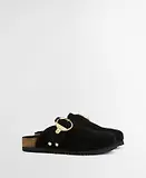 Thumbnail 9 of Barbour Women's Kyra Closed Toe Sandals - Black Suede