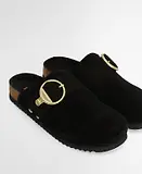 Thumbnail 4 of Barbour Women's Kyra Closed Toe Sandals - Black Suede