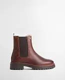 Thumbnail 2 of Barbour Women's Evie Faux-Fur Trimmed Chelsea Boots - Brown