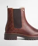 Thumbnail 4 of Barbour Women's Evie Faux-Fur Trimmed Chelsea Boots - Brown
