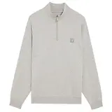 Thumbnail 1 of Lyle & Scott Men's Loungewear 1/4 Zip Sweatshirt - Light Grey Marl