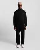 Thumbnail 3 of Lyle & Scott Men's Loungewear 1/4 Zip Sweatshirt -  Jet Black