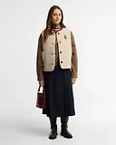 Thumbnail 3 of Barbour Women's Bowes Fleece Gilet - Ecru