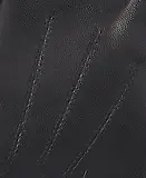 Thumbnail 3 of Barbour Women's Fur Trimmed Leather Gloves - Black