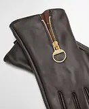 Thumbnail 2 of Barbour Women's Arlene Leather Gloves - Brown / Muted