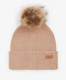 Thumbnail 2 of Barbour Women's Dover Pom Beanie & Hailes Scarf Gift Set - Muted Cabernet