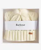 Thumbnail 2 of Barbour Women's Ridley Pom Beanie & Scarf Gift Set - Cream