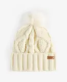 Thumbnail 4 of Barbour Women's Ridley Pom Beanie & Scarf Gift Set - Cream