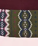 Thumbnail 4 of Barbour Women's Helen Fair Isle Sock Gift Set - Olive