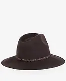 Thumbnail 3 of Barbour Women's Tack Fedora Hat - Chocolate/Praline